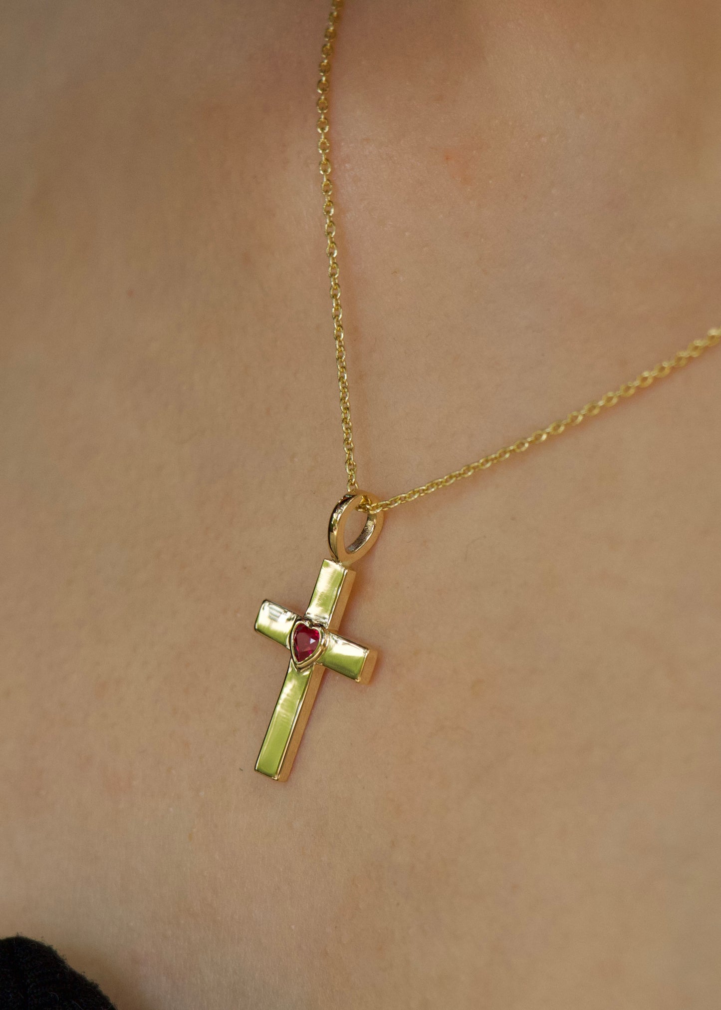 Cross My Heart-Necklace