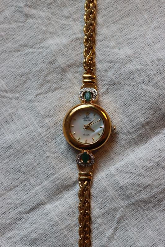 Jules Jurgensen Emerald Watch