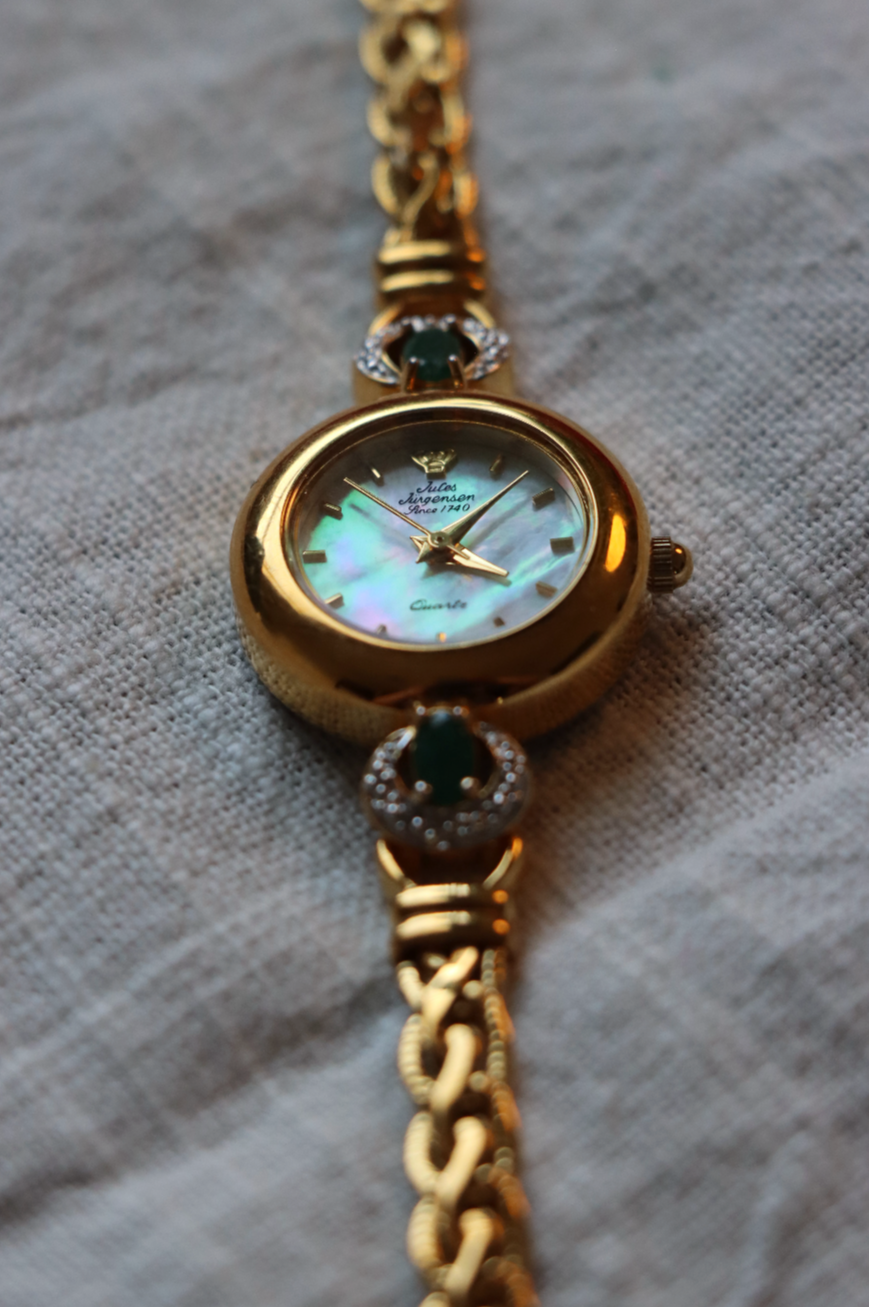 Jules Jurgensen Emerald Watch