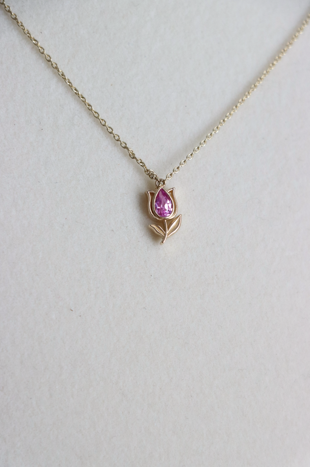 Forever Bloom- 14k Gold Tulip - Main Image