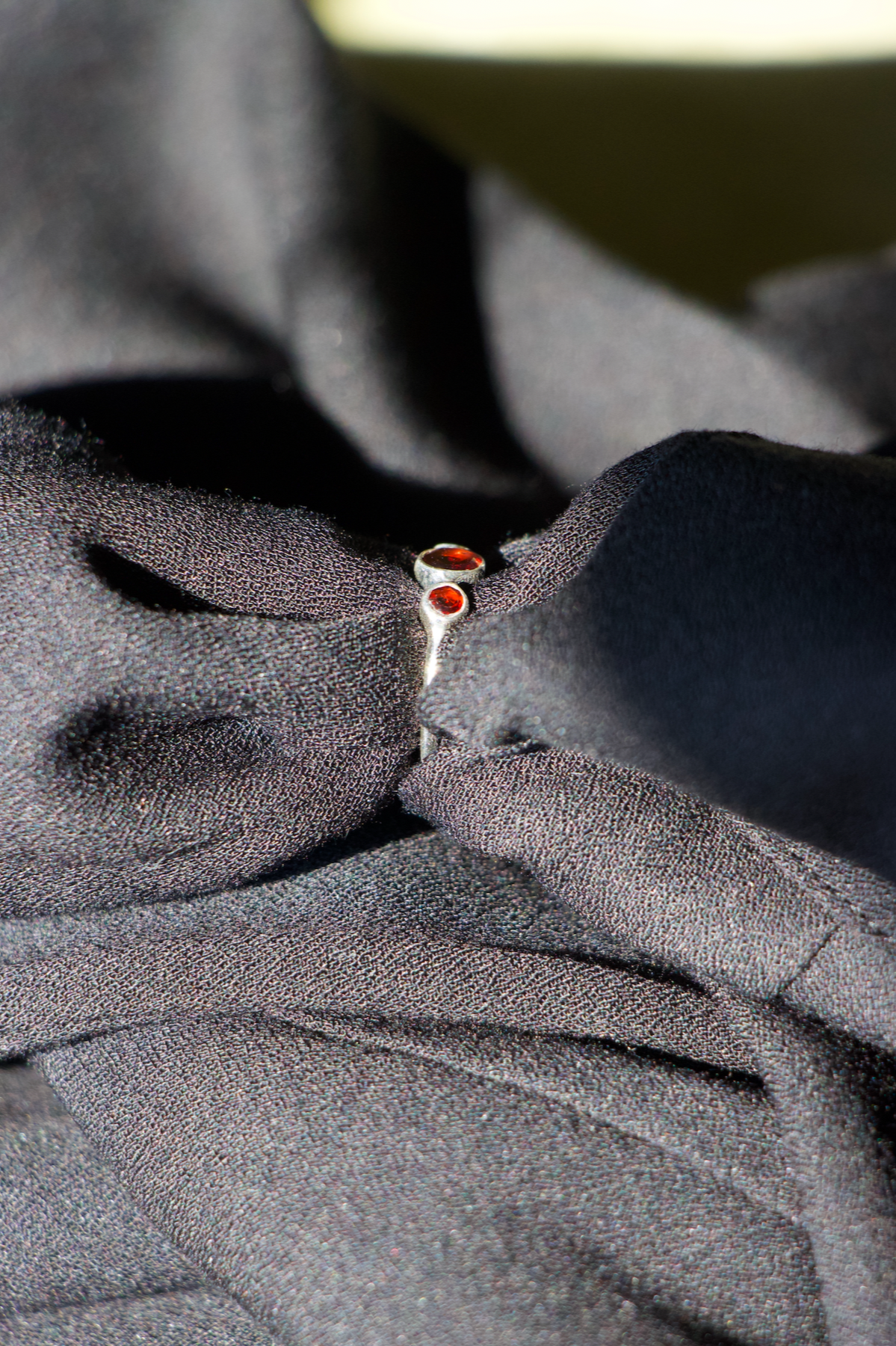 Sterling Silver 3 Stone Garnet Ring