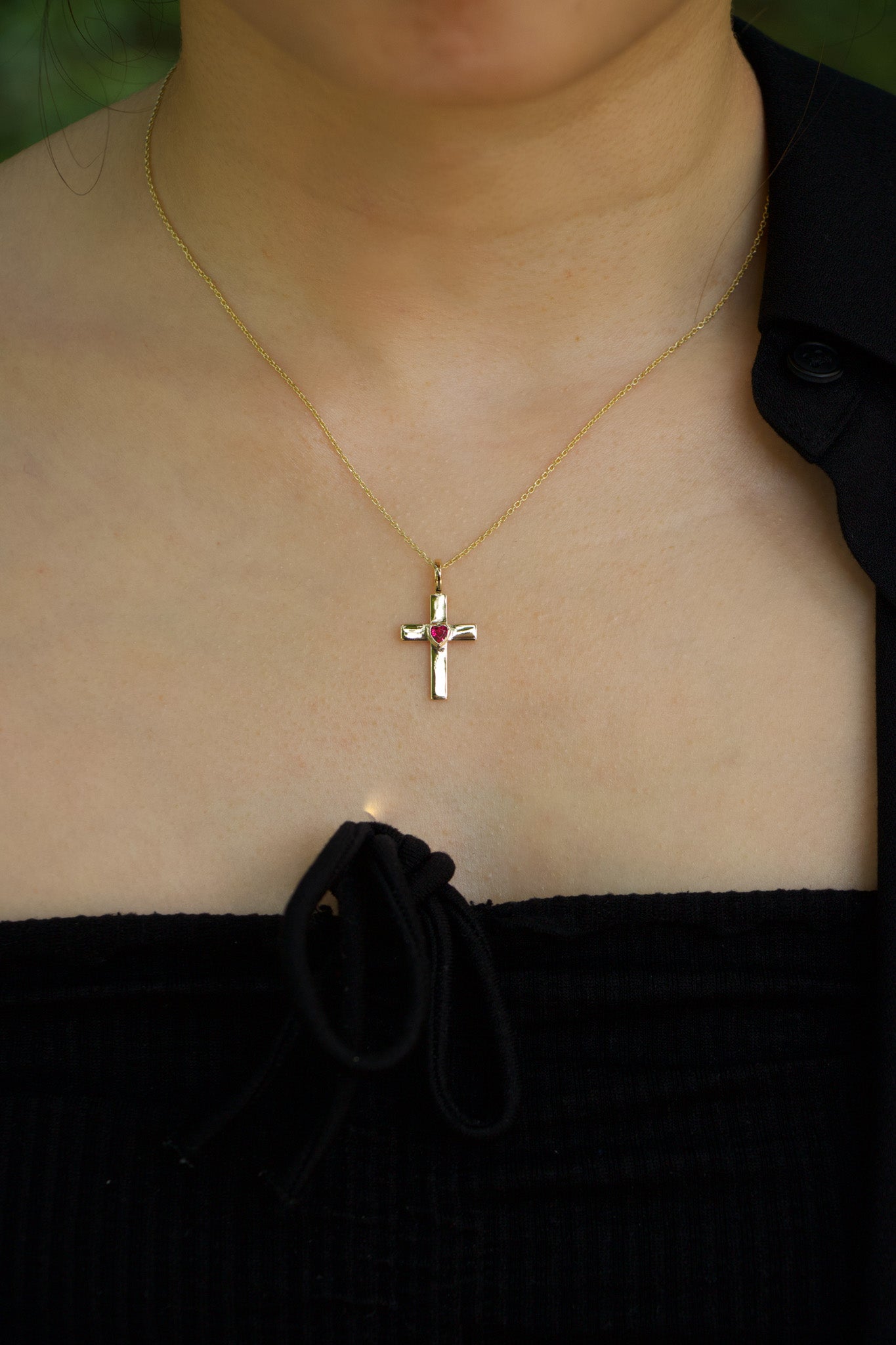 Cross My Heart-Necklace