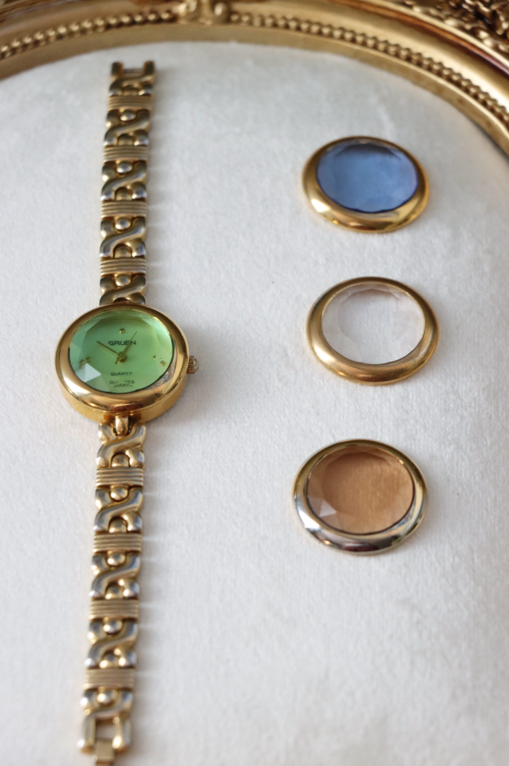 Gruen Vintage Interchangeable Bezel