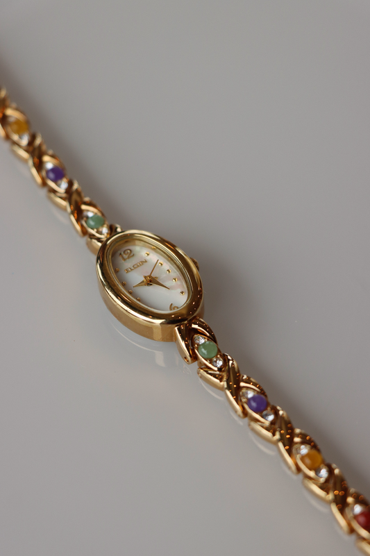 Elgin: Vintage Gold Tone Watch
