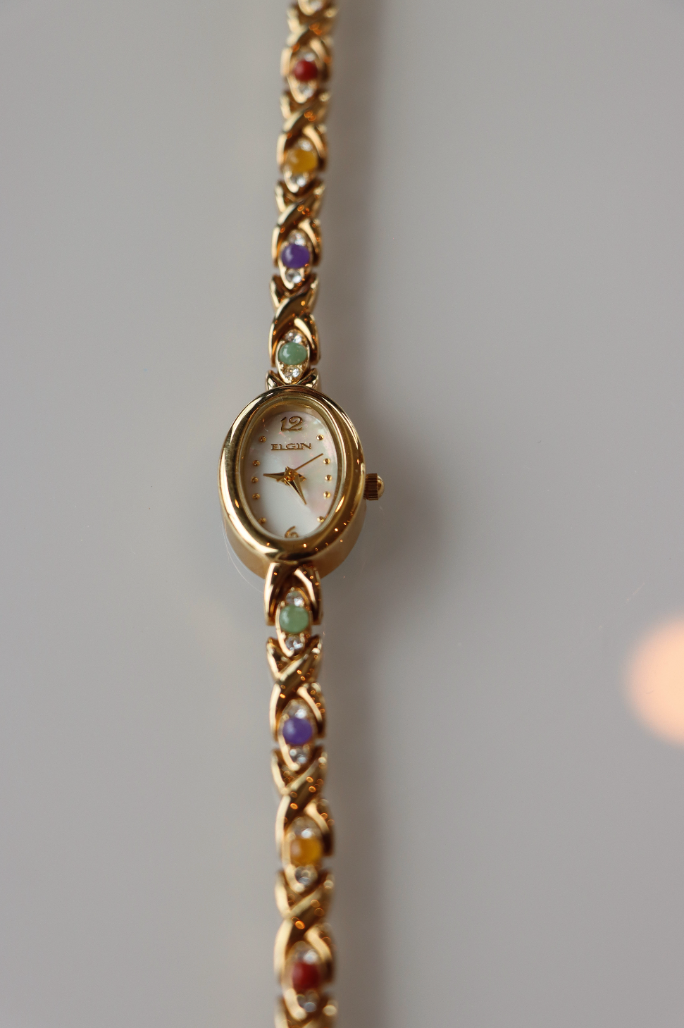 Elgin: Vintage Gold Tone Watch