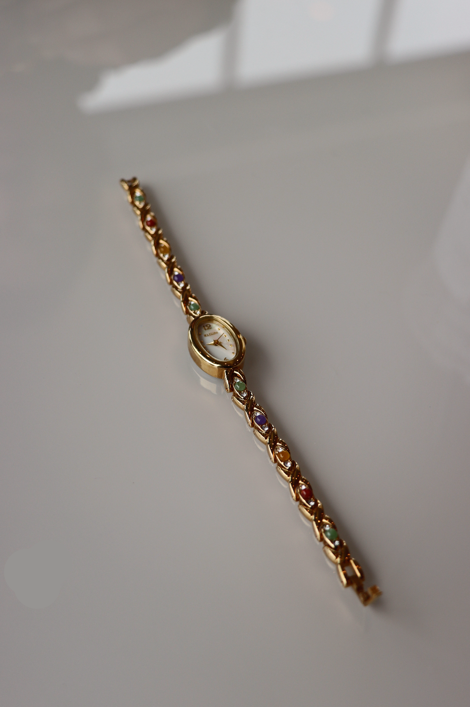 Elgin: Vintage Gold Tone Watch
