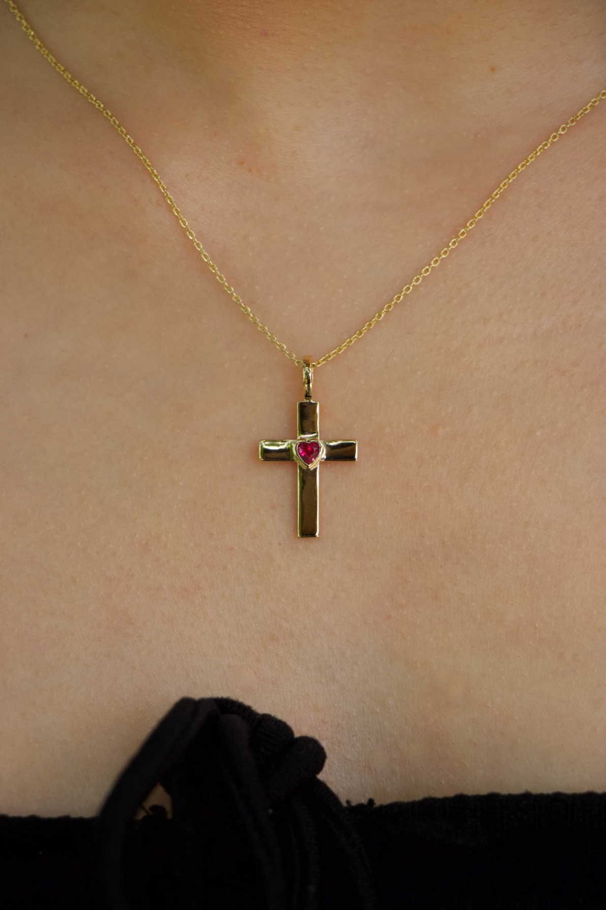 Cross My Heart-Necklace