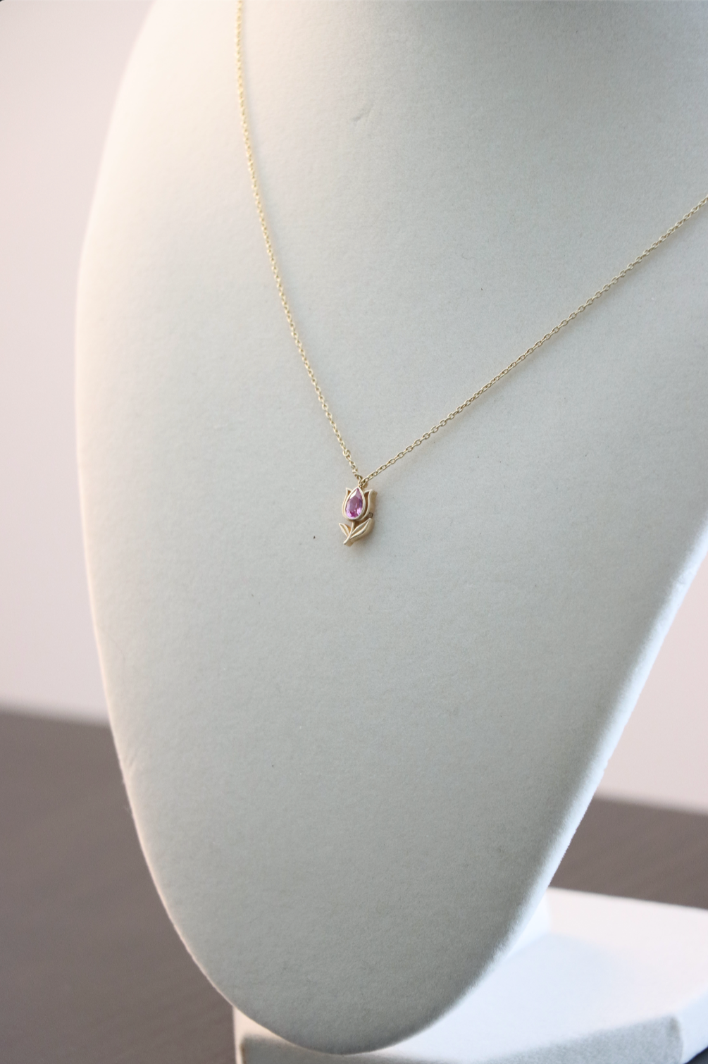 Forever Bloom- 14k Gold Tulip